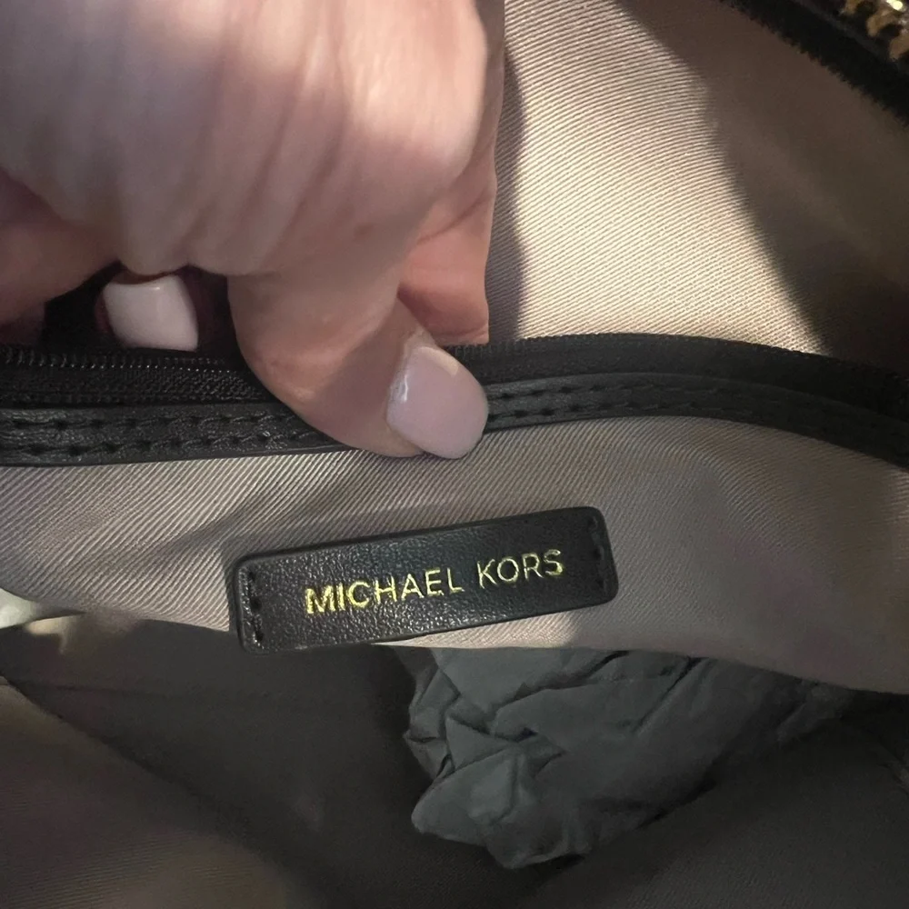 NWT Michael Kors Large Hamilton Leather Satchel